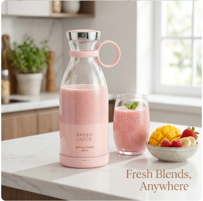 Electric Portable Mini Juicer Bottle