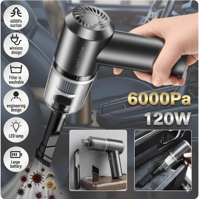 Wireless Powerful Car Vacuum Cleaner